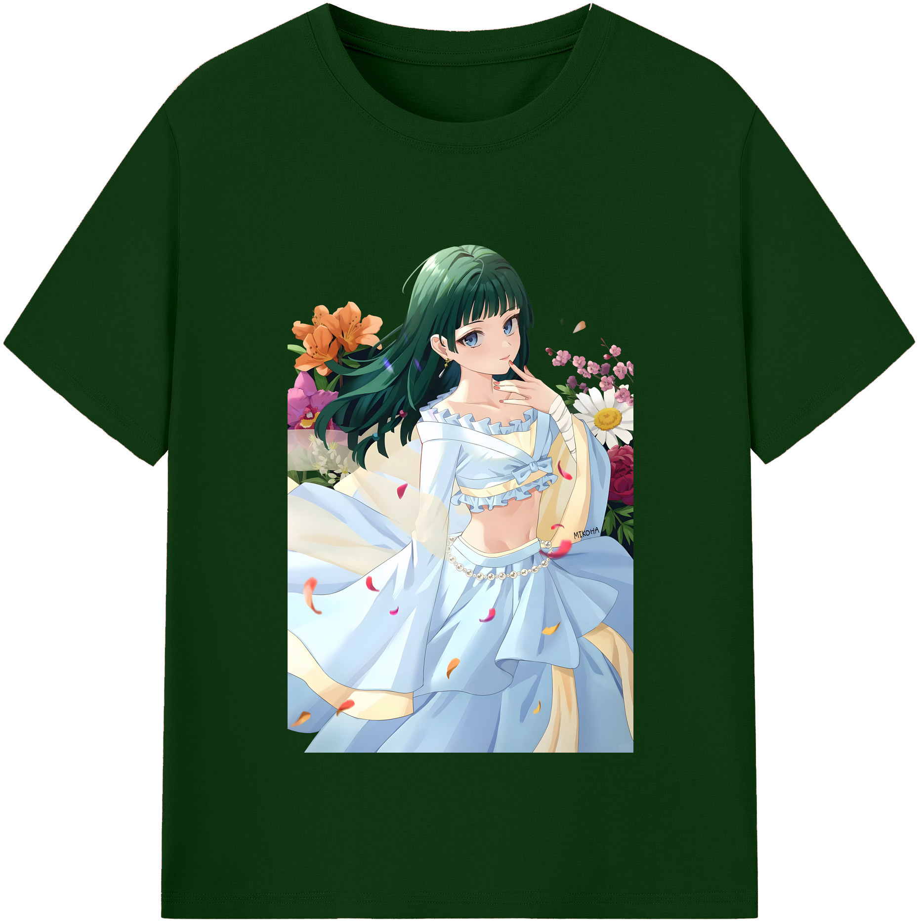 （画像用） 薬屋のひとりごと The Apothecary Diaries 綿100％半袖Tシャツ（フロントプリント）